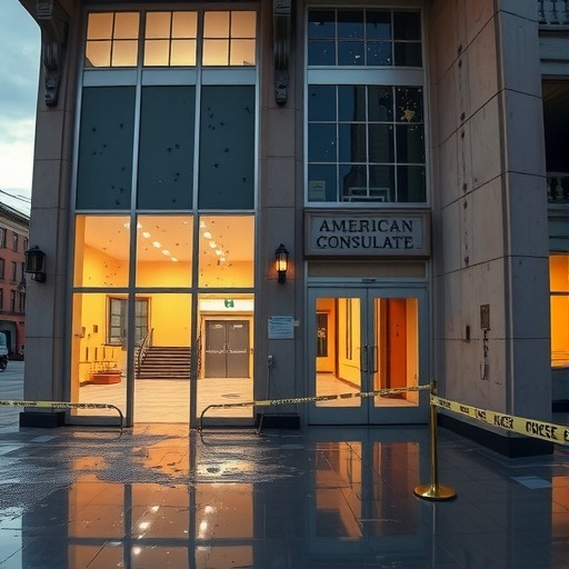 美国驻加拿大多伦多领事馆遭枪击