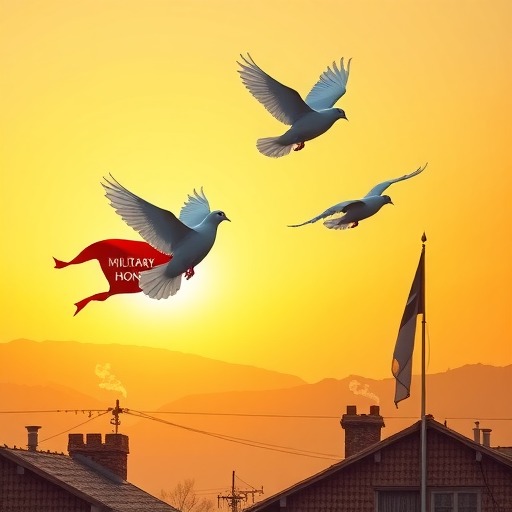 当军营喜报“飞”到家乡