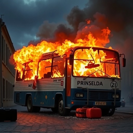 瑞士一公交车起火致6死5伤