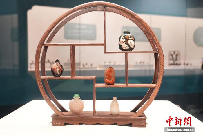 246件（套）清代鼻烟壶亮相沈阳 方寸间展高超技艺