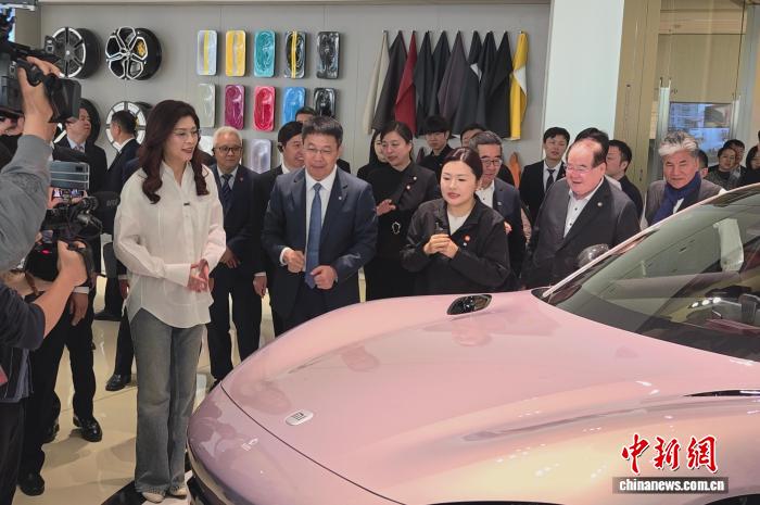 郑丽文参观小米汽车工厂：“只有