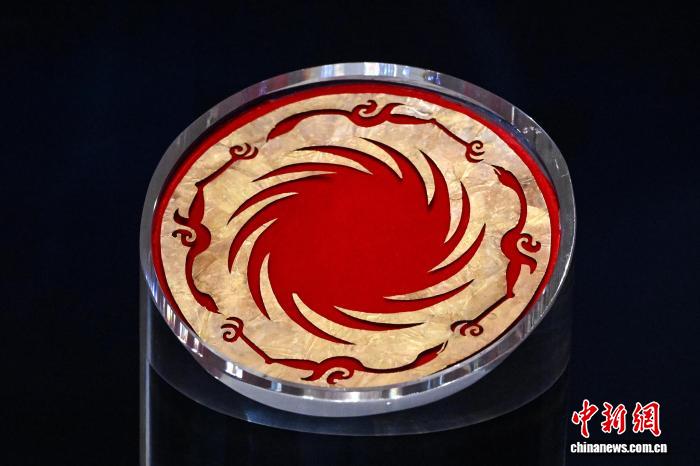 中国文化遗产标志“太阳神鸟金饰