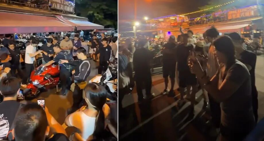 “是我们！”张雪和台湾车主连线