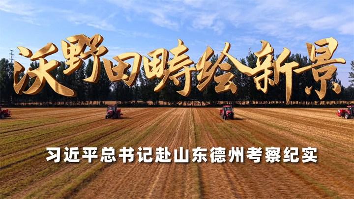 时政微纪录丨沃野田畴绘新景——习近平总书记赴山东德州考察纪实