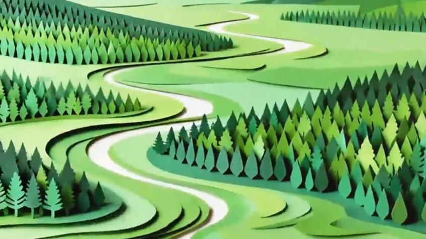 创意动画：春天，跟着总书记植下新绿播种希望