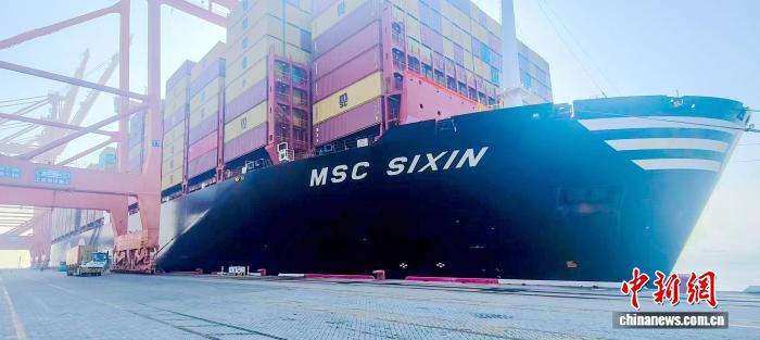 今年地中海航运在厦门港吞吐量突破100万标箱