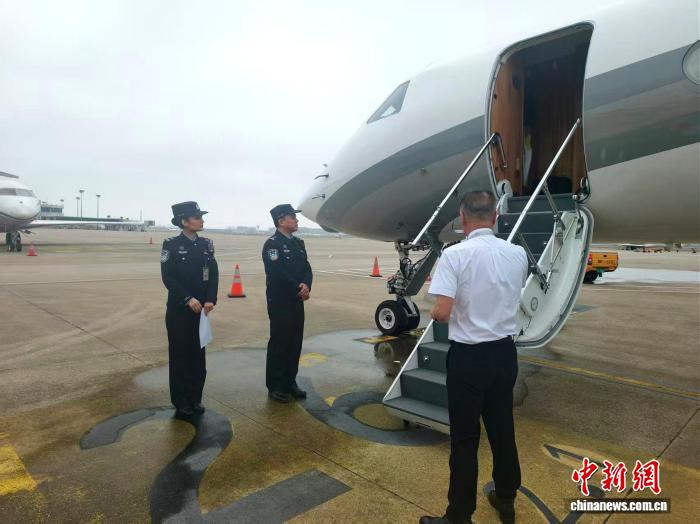 一季度近500架次公务机航班从上海虹桥国际机场口岸出入境 同