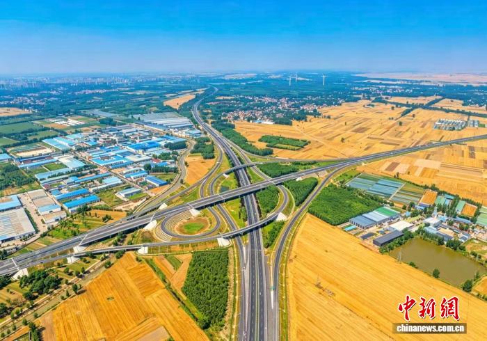 河南“万公里”高速公路网“上新” 沿黄高速贯通在即