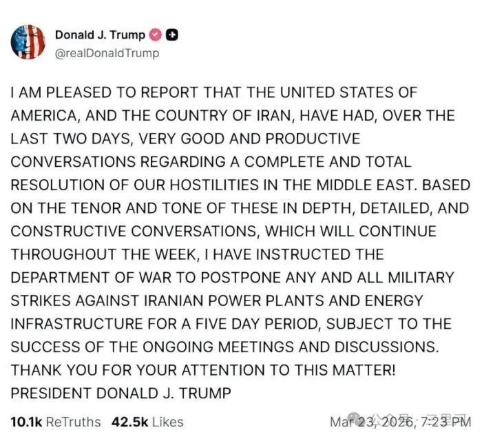 TACO效应正在市场失灵