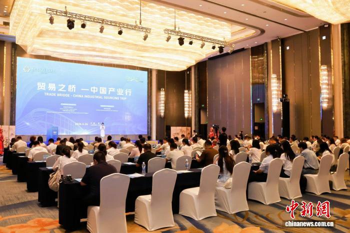 “贸易之桥—中国产业行”首次走进广西