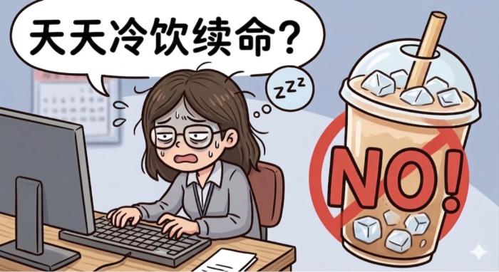 天天喝冷饮“续命”？你的脾胃：我真的会“泄”！