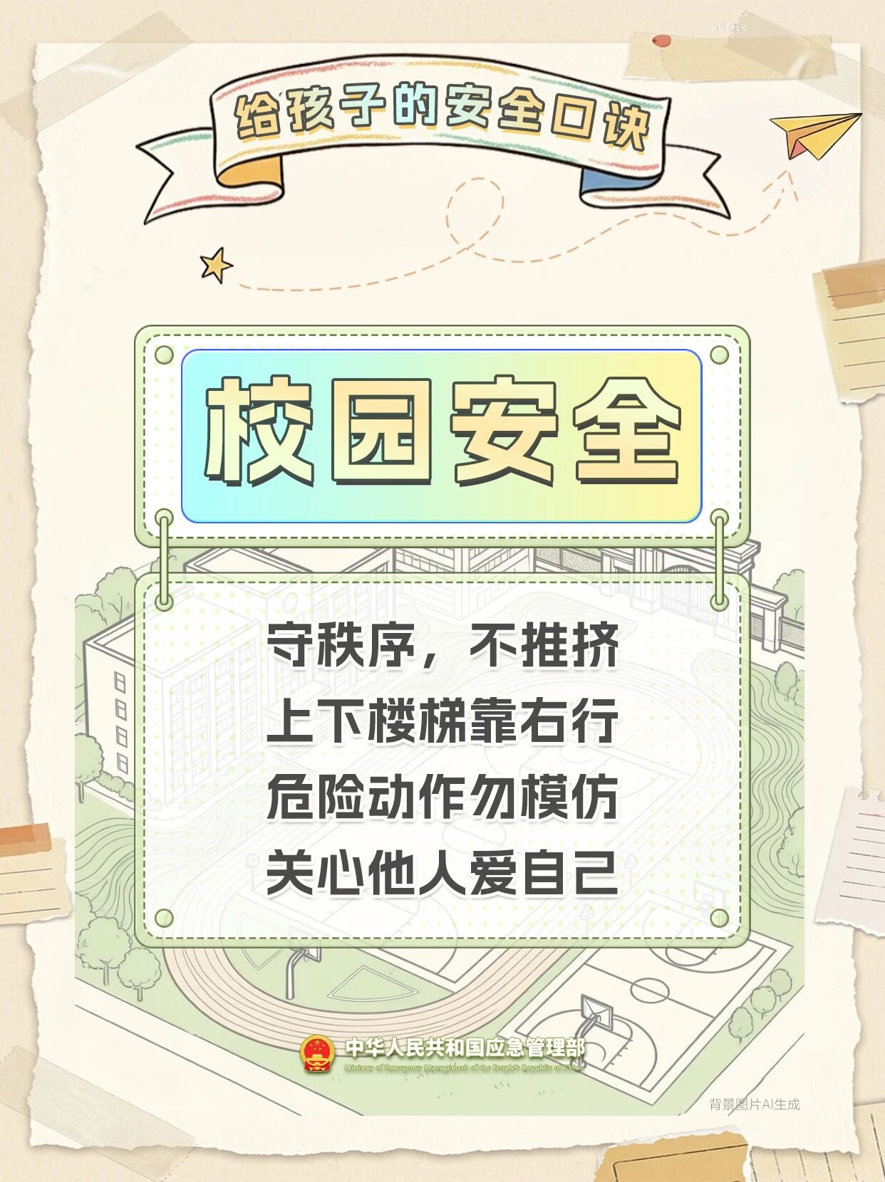 @老师家长 这份安全大礼包，送给所有孩子！