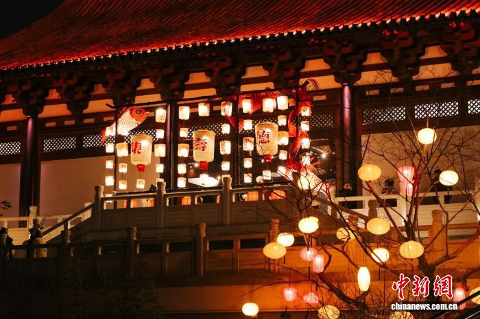 （新春走基层）杭州德寿宫新春焕新：光影入画 宋韵新生