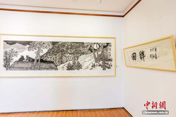 跨时空对话岭南文脉 刘斯奋画展致敬陈树人传承人文精神
