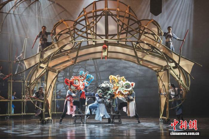 舞剧《醒·狮》在广州红线女大剧院连演五场