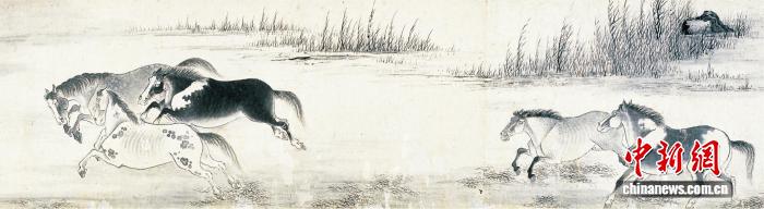 骏马题材作品贺岁特展在广州艺博院启幕