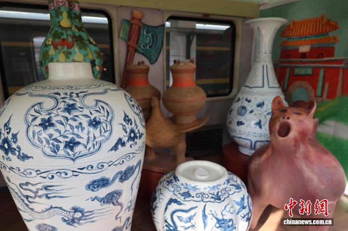 让“镇馆之宝”开口说话 山东跨省文物列车开启研学新体验