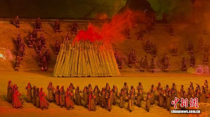 《文成公主》大型实景剧第十四季在拉萨开演