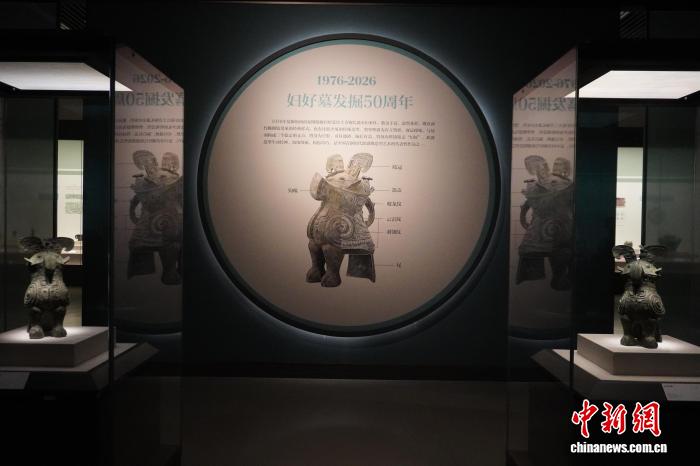 妇好鸮尊首次在河南同框展出