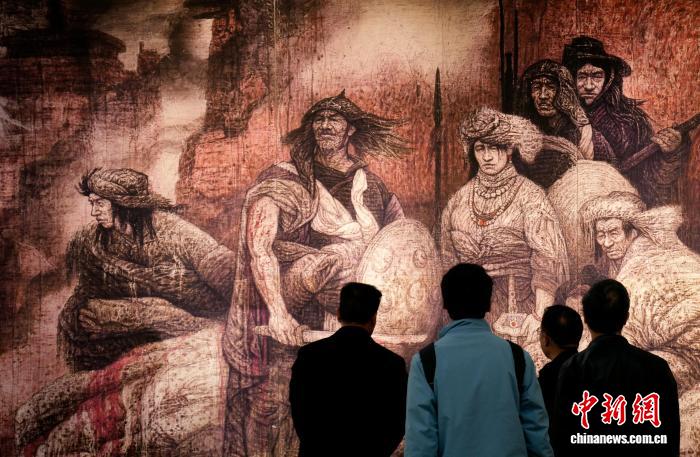 “仰望布达拉”敬庭尧绘画艺术展