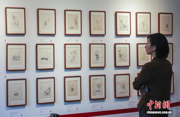 十竹斋艺术文献作品展在杭开幕 