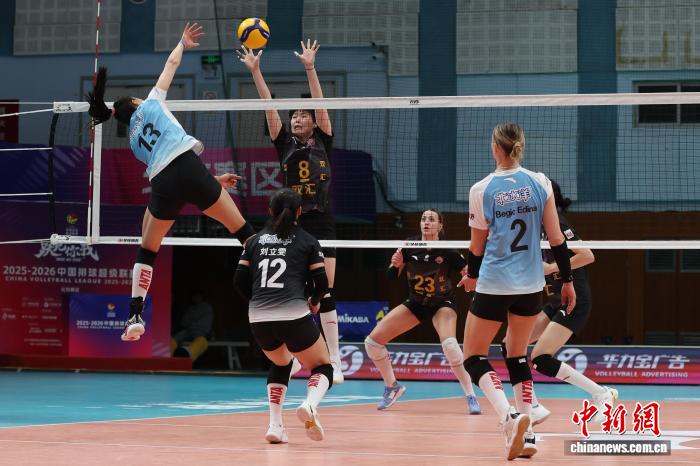 女排超级联赛：北京女排3:1力克河南女排 收获三连胜