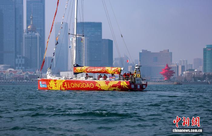 克利伯环球帆船赛进入“中国时间” 10支国际船队抵达青岛