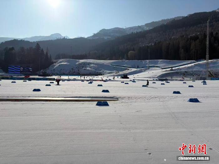中国冬残奥越野滑雪和冬季两项队开展赛场首训