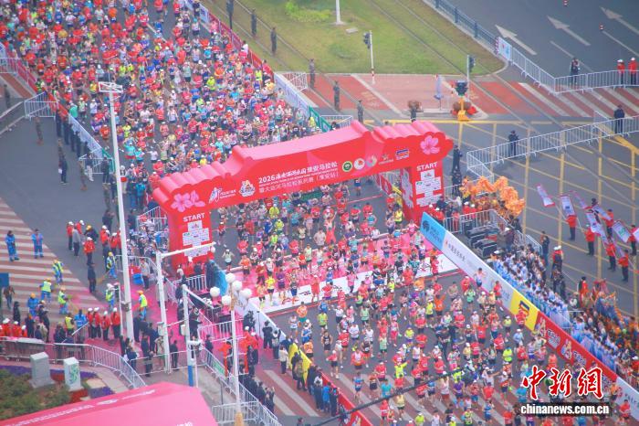 海内外跑者丈量古城淮安 探寻“运河之都”春韵