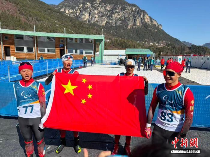 米兰冬残奥会中国队首日连夺两金 已创境外参赛最佳成绩