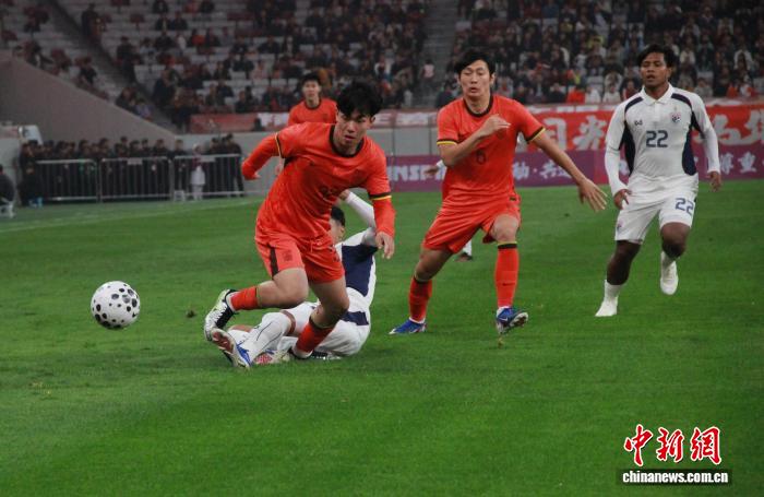四国U23男足逐鹿西安 中国队2:2战平泰国队
