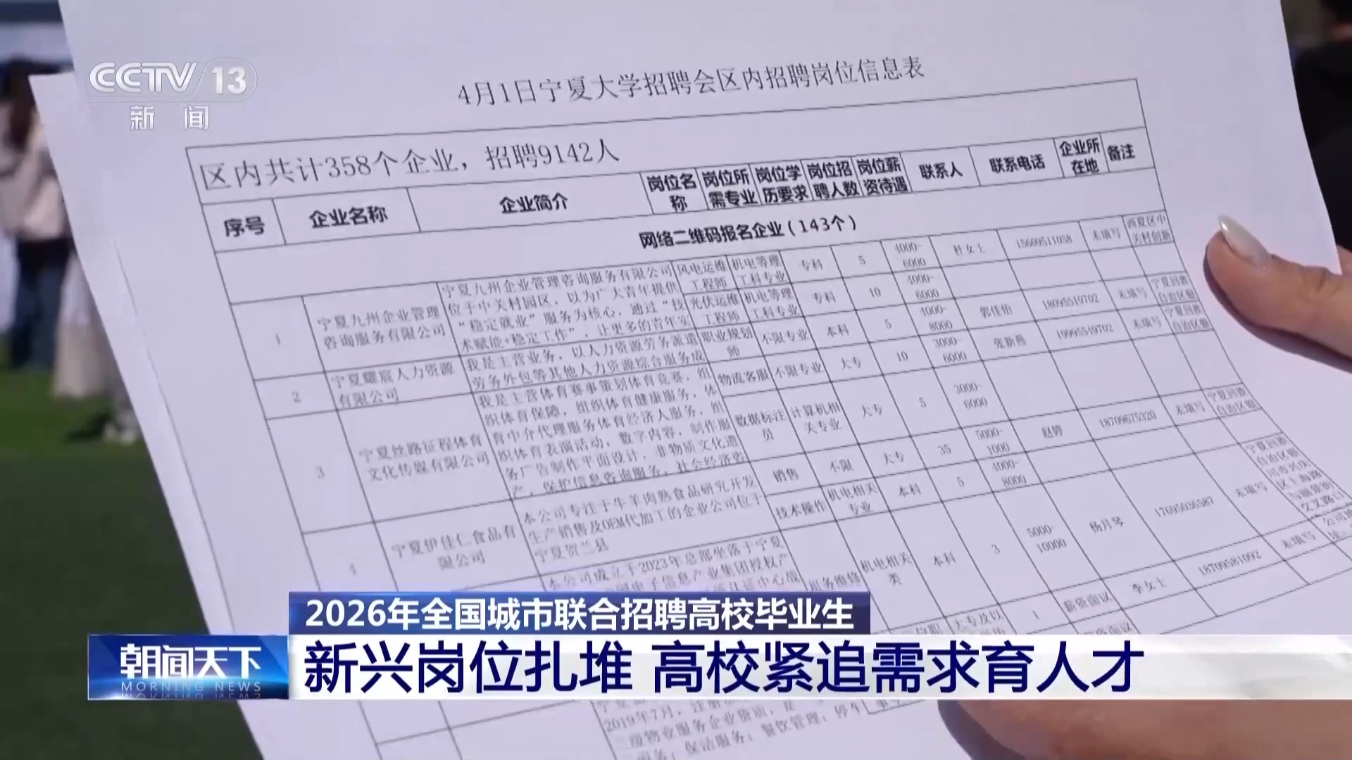 春招上新！新兴领域上万个岗位“职”等你来