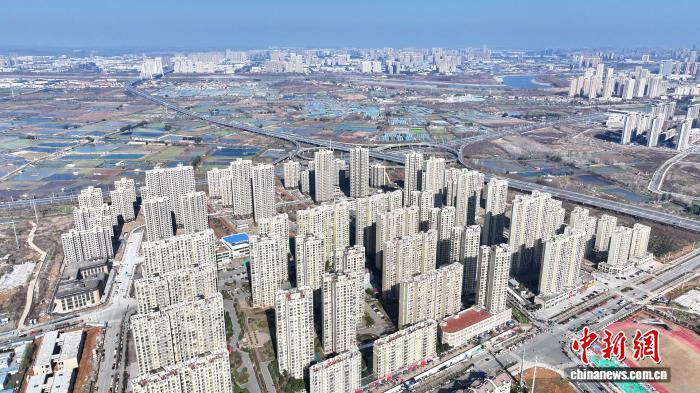 湖北最大体量装配式还建社区交付