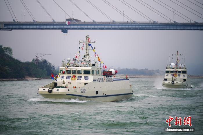 中老缅泰四国联合演练处置澜沧江-湄公河水上突发事件