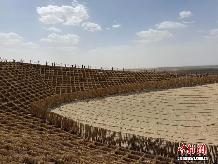 新疆于田县实现“治沙”与“增收