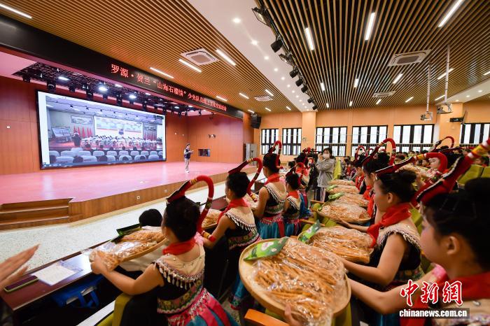 闽宁少先队员“云端”相聚 共叙山海情谊