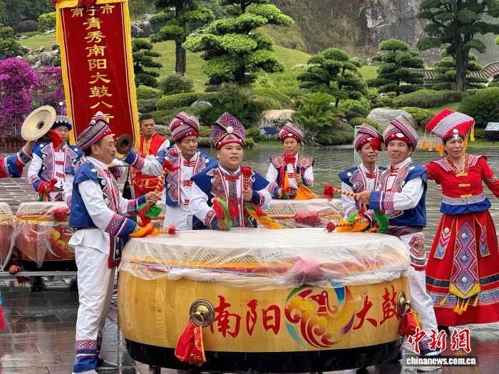 广西南宁园博园八大民俗玩法解锁“三月三”假期