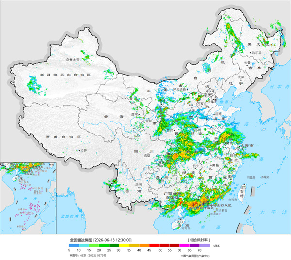 端午节强降雨持续，暴雨大暴雨集