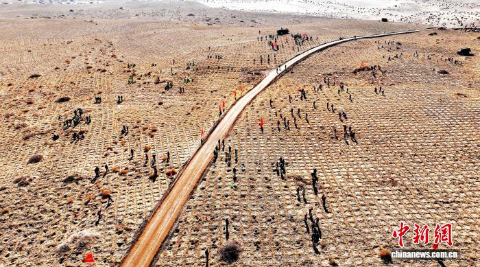 甘肃武威：治沙接力七十载 沙海生绿焕新生