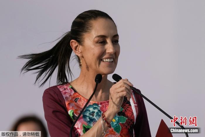 墨西哥总统辛鲍姆升级对美措辞 指责美极右翼干涉内政