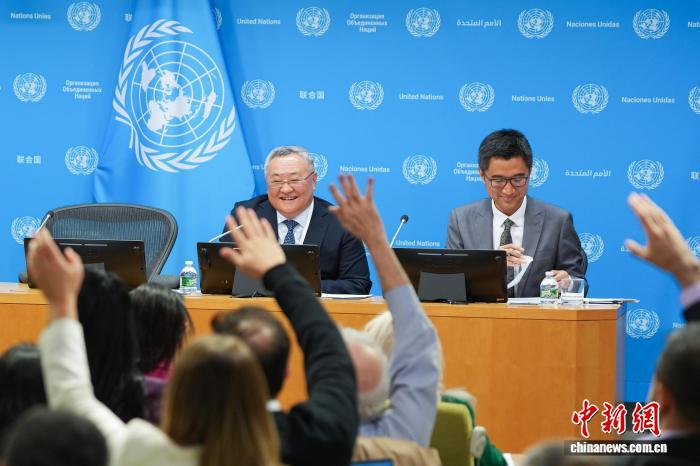 中国开始担任联合国安理会5月轮值主席