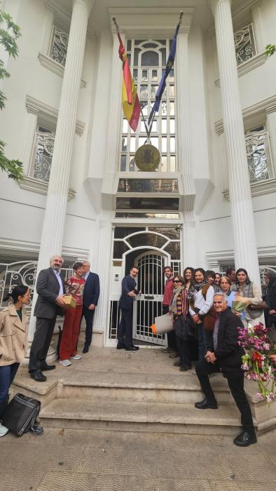 西班牙驻伊朗大使馆重新开放