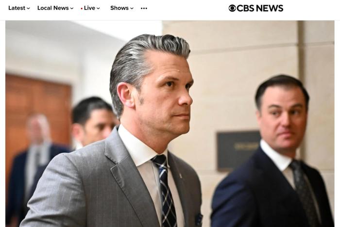 美民主党对防长发起弹劾 指控其犯有战争罪等不当行为