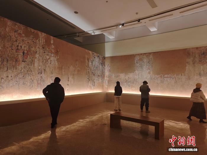 《寿峰寺壁画》微展览亮相陕西省美术博物馆